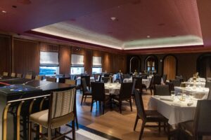 The dining room at Mannino’s Italian Kitchen and Lounge in Oakdale